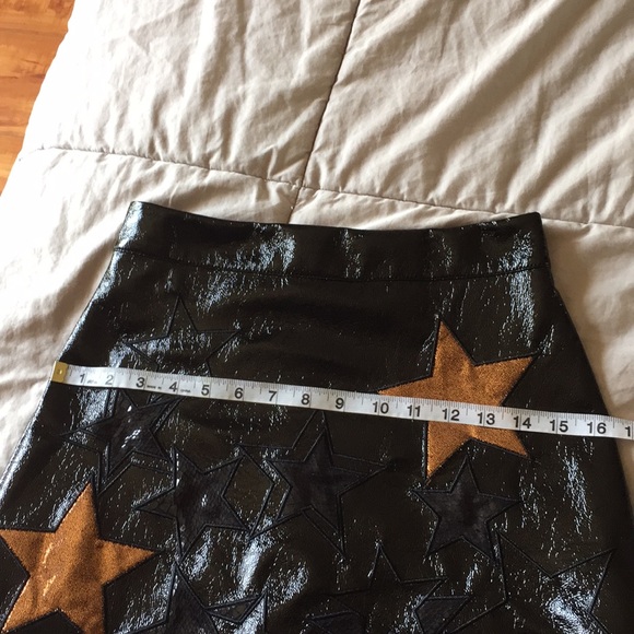 Storts Black shiny skirt size S BNWOT - Picture 5 of 8